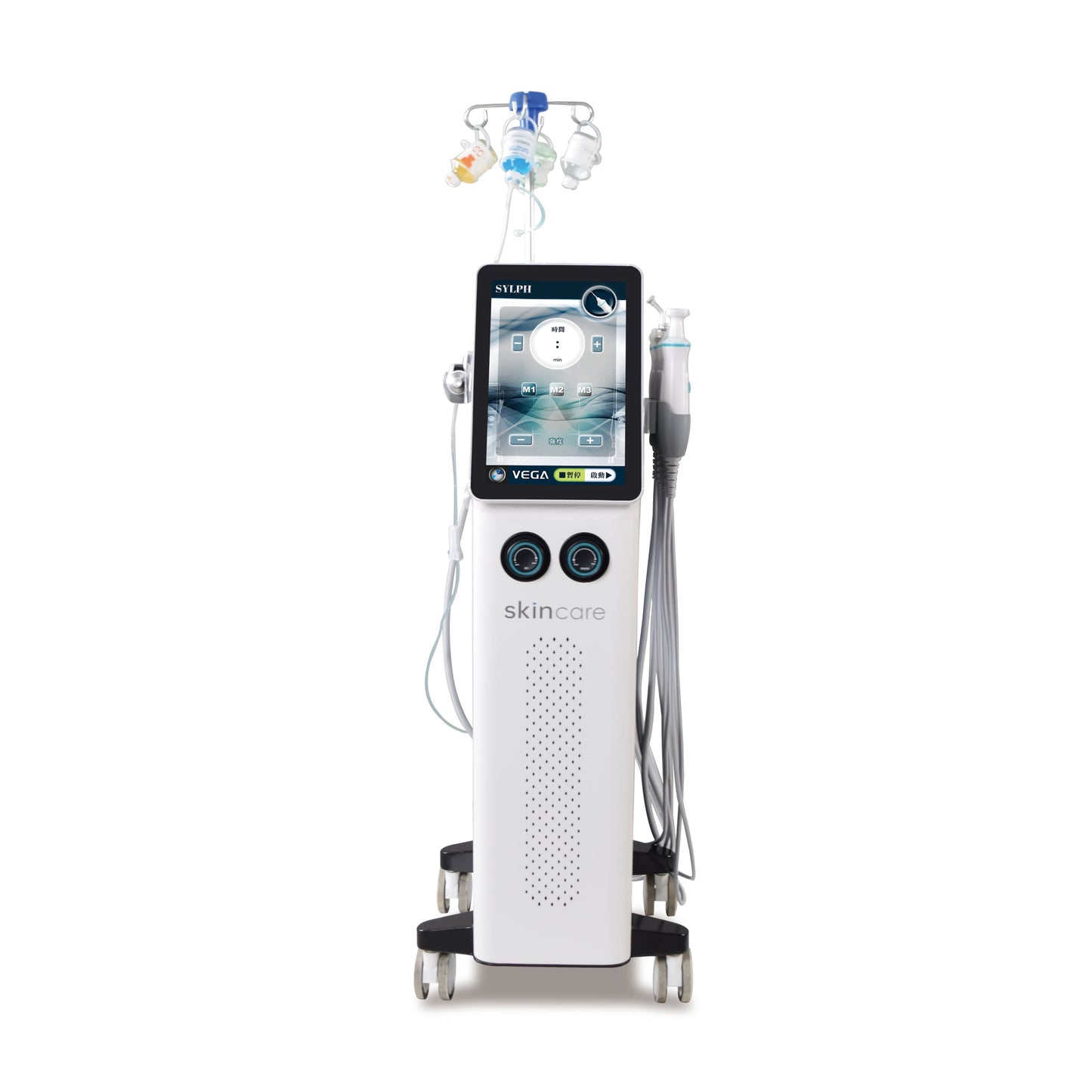 Noninvasive hydrofacial comprehensive 8 in 1