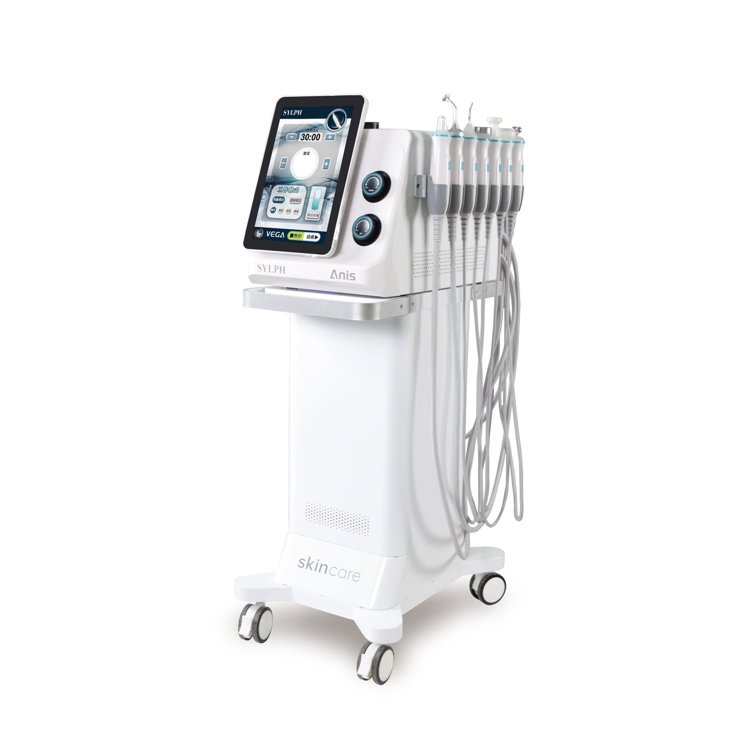 Noninvasive hydrofacial comprehensive 8 in 1